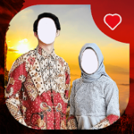 Hijab Batik Couple Photo Frame APK for Android Download